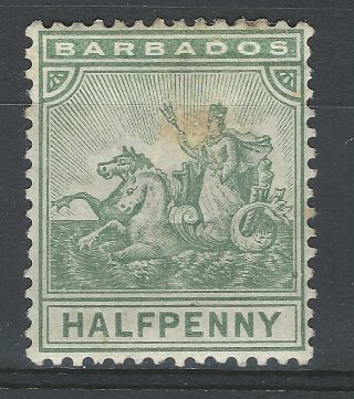 Barbados Qv 1892 - 1903 Sg106 Mm