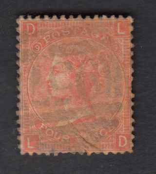 Gb Qv 4d Rare Stamp Fine Sg 94 Cat £75 - S7791