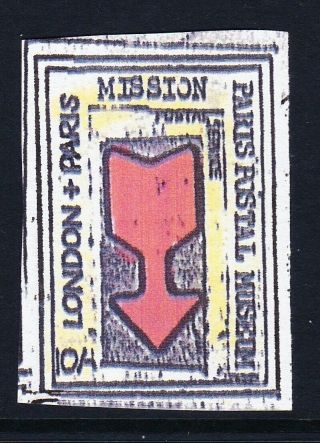 Post Strike 1971 Special Mission Courier 10s Red & Yellow Mng - Cinderella