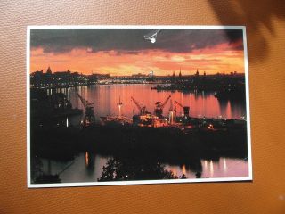 Post - Card 27th May 1991 Stockholm Sweden.  Addressed Berks. ,  England.