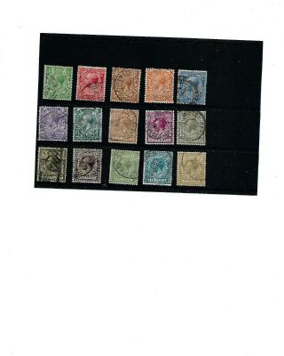 Gb Stamps George V Set To 1/ -