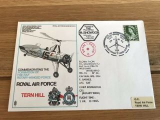Great Britain 1st Day Covers Fdc Raf