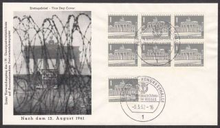 Germany - Berlin,  1962 A.  I.  E.  S.  E.  C Illustrated Fdc.  Berlin Special Handstamp