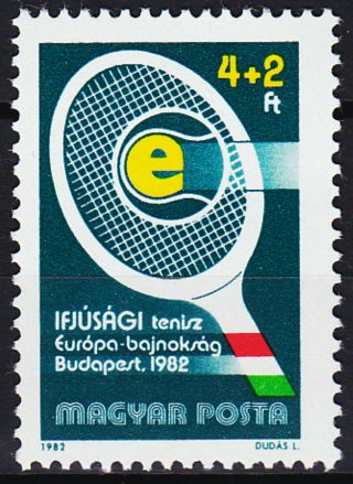 Hungary European Junior Tennis Championship 1982 Mnh - 2 Euro