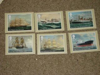 (n1013) Royal Mail Phq Cards Merchant Navy 2013 First Day Stamped