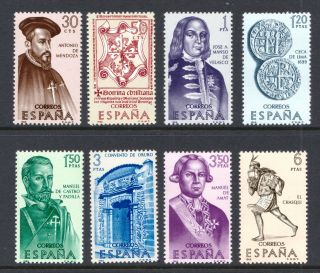 Spain 1966 Discovery & Conquest Of America - Mnh Set - (25)