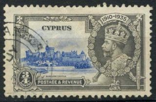 Cyprus 1935 Sg 144,  3/4pi Kgv Silver Jubilee D20325