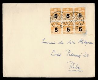 Dr Who 1956 Denmark Varde Block Overprint C136598