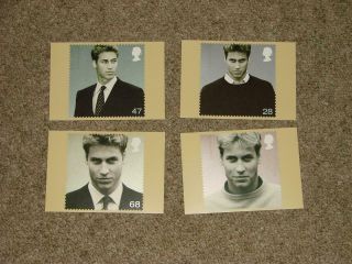 (a9) Royal Mail Phq Cards Prince William 2003 First Day Of Issue Stamped