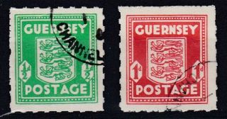 Germany 1941 - 44 German Occupation Guernsey Sg 1 - 2.