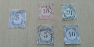 1928 - 35 Kenya,  Uganda,  Tanganyika Selection Of Postage Due Stamps