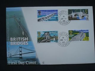 Great Britain First Day Cover British Bridges