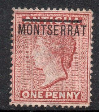 Monserrat Sg 1lightly F.  Sound Collectable No Hidden Faults But Read Notes