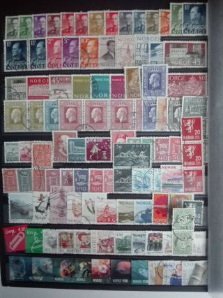 Lot With Stamps Of Norway