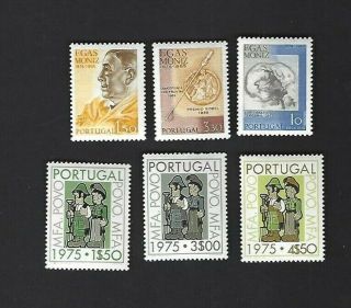 Portugal Sc 1241 - 6 (1974 - 5) Complete Mh