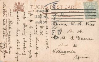 C1907 Tuck Knightsbridge Barracks & Troops Postcard To Spain