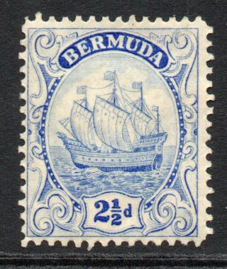 Bermuda 2 1/2d Stamp C1922 - 34 Mounted Sg82