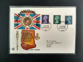 Gb Definitive Issue First Day Cover - 8 August 1967