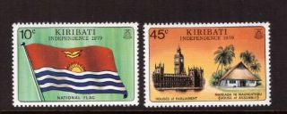 Kiribati Mnh 1979 Independence Day Set Stamps