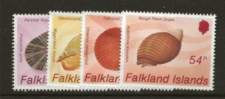 Falkland Islands 1986 Sg518 - 21 Shells Thematic Set Fine Mnh