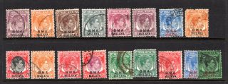 17 Malaya Singapore Straits Settlements Stamps Bma Malaya Overprint Id 1880