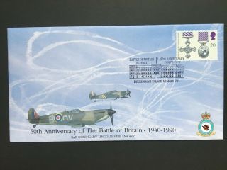 1990 50th Anniversary Of The Battle Britain Covercraft Fdc