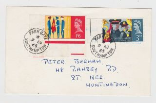 Great Gb Salvation Army Phosphor Set First Day Of Issue Fdc 1965 Sg 665 - 6