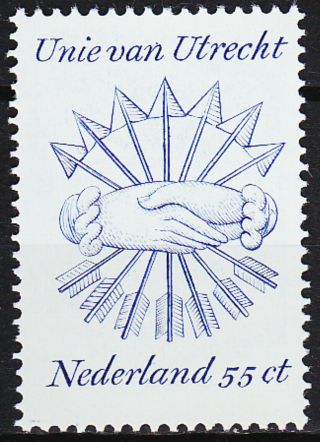 Netherlands 400th Ann Union Of Utrecht 1979 Mnh - 0,  75 Euro