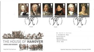 The House Of Hanover 2011 Vr Edinburgh Special Postmark On Royal Mail Cover.