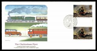 Mayfairstamps Great Britain Fdc 1965 The Cheltenham Flyer Fleetwood Train First