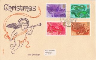 1975 Philart Christmas - Bureau H/s Fdc