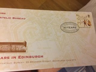 Gb Stamps First Day Cover 1996 30 Years Of Edinburgh
