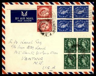 Mayfairstamps Great Britain 1955 To Ventnor Jersey Cover Wwb68857