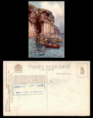 Mayfairstamps Great Britain Fingals Cave Staffa Scotland Post Card Wwb56245