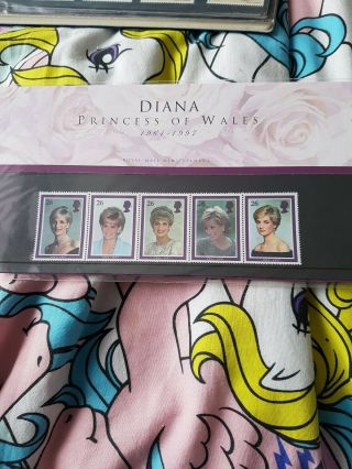 Royal Mail Presentation Stamps Princess Diana 1997