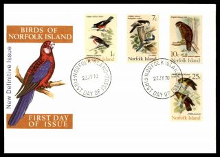 Mayfairstamps Norfolk Island 1970 Birds Of The Island Definitive Issue Fauna