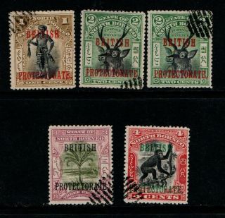 North Borneo 1901 1905 Selection To 4c Sg127 - 30