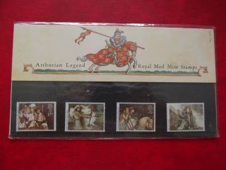 Gb Stamps Presentation Pack Arthurian Legend 1/9/ 1985