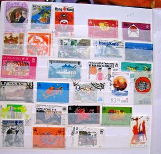 Unchecked Selection Of Hong Kong Stamps.  Lot 413