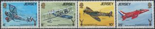Jersey 50th Ann Royal Air Forces Association Jersey 1975 Mnh - 2,  50 Euro