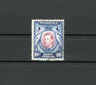 [a005] Kenya,  Uganda And Tanganyika Kgvi 10 Shillings 1938.