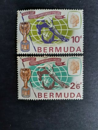 Bermuda 2 Great Old Mnh Stamps As Per Photo.  Very