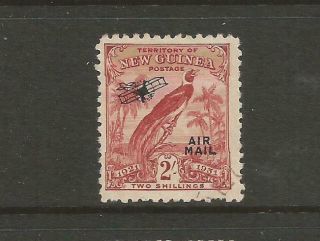 Guinea 1931 Airmail 2/ - Bird Of Paradise.  Fine.