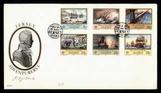 Dr Who 1983 Jersey Adventures Series Fdc C136825