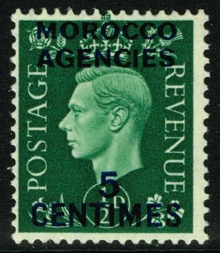 Sg 230 Morocco Agencies 1937 - 5c On Halfpenny Green - Mounted