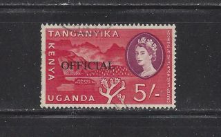 Tanganyika - O20 - - 1959 - " Official " O/p On K - U - T - Stamps