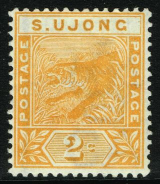 Sg 51 Malaya (sungei Ujong) 1894 - 2c Orange - Mounted