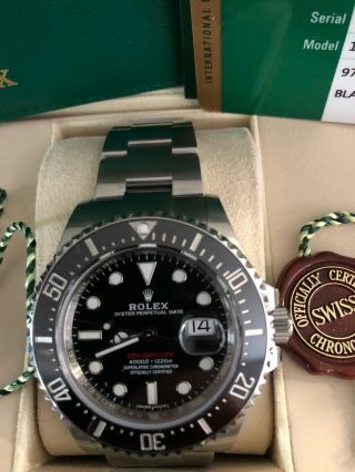 Rolex Red Sea - Dweller 43mm 50th Anniversary 126600.  dated 07/2018 8