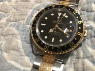 1991 Rolex GMT - Master II 16713 Two Tone Stainess 2