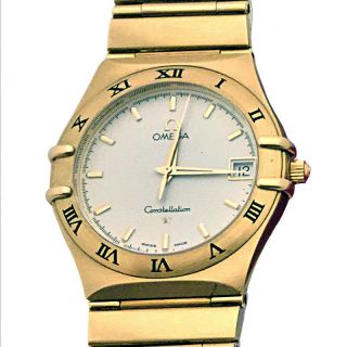 Omega Constellation 18 kt SOLID GOLD QUARTZ 11123000 Men ' s Watch 2